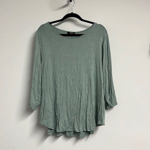 Premise Studio - 3/4 Sleeve Top. New with tags. Seafoam Green. Size 3X.